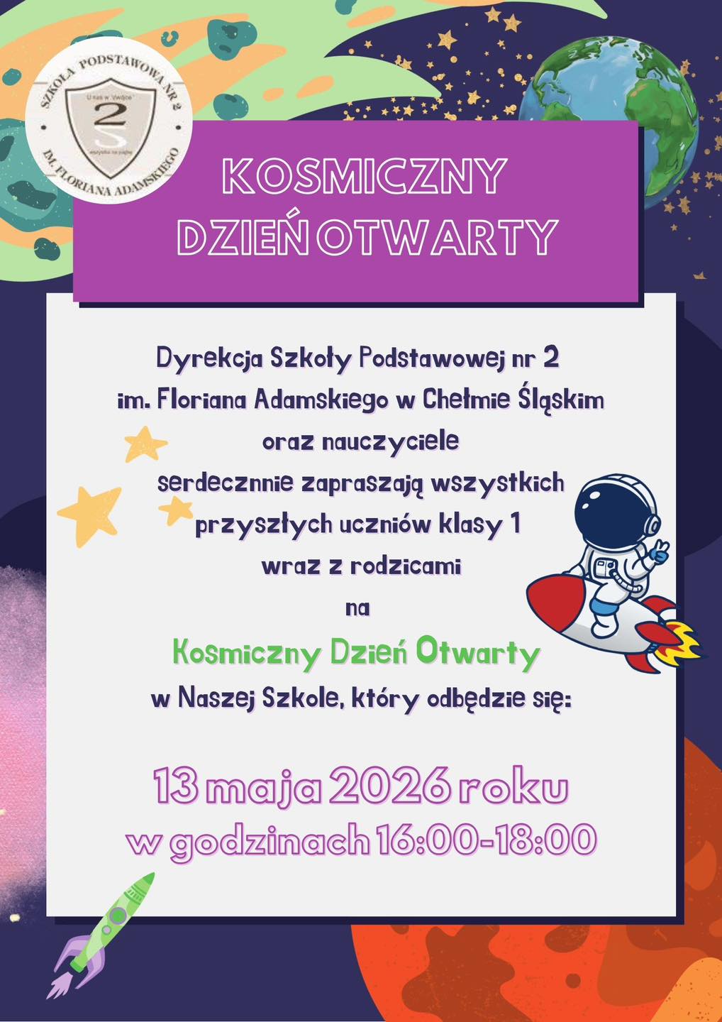 Plakat animacyjny promujący wydarzenie. Opis w poście. 