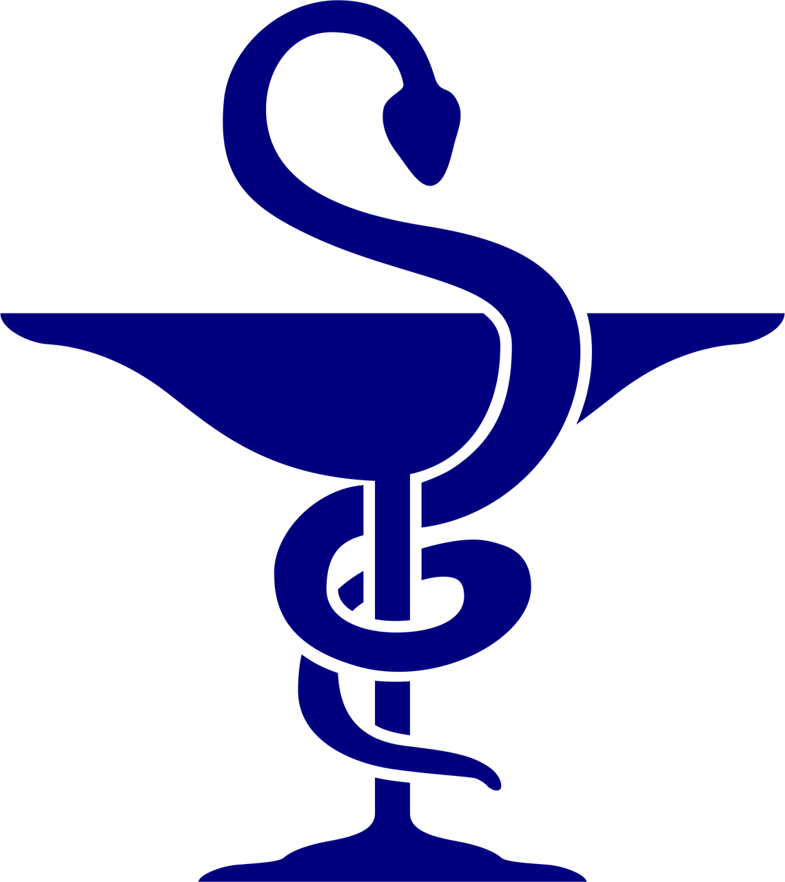Symbol aptek - wąśeskulap - grafika 